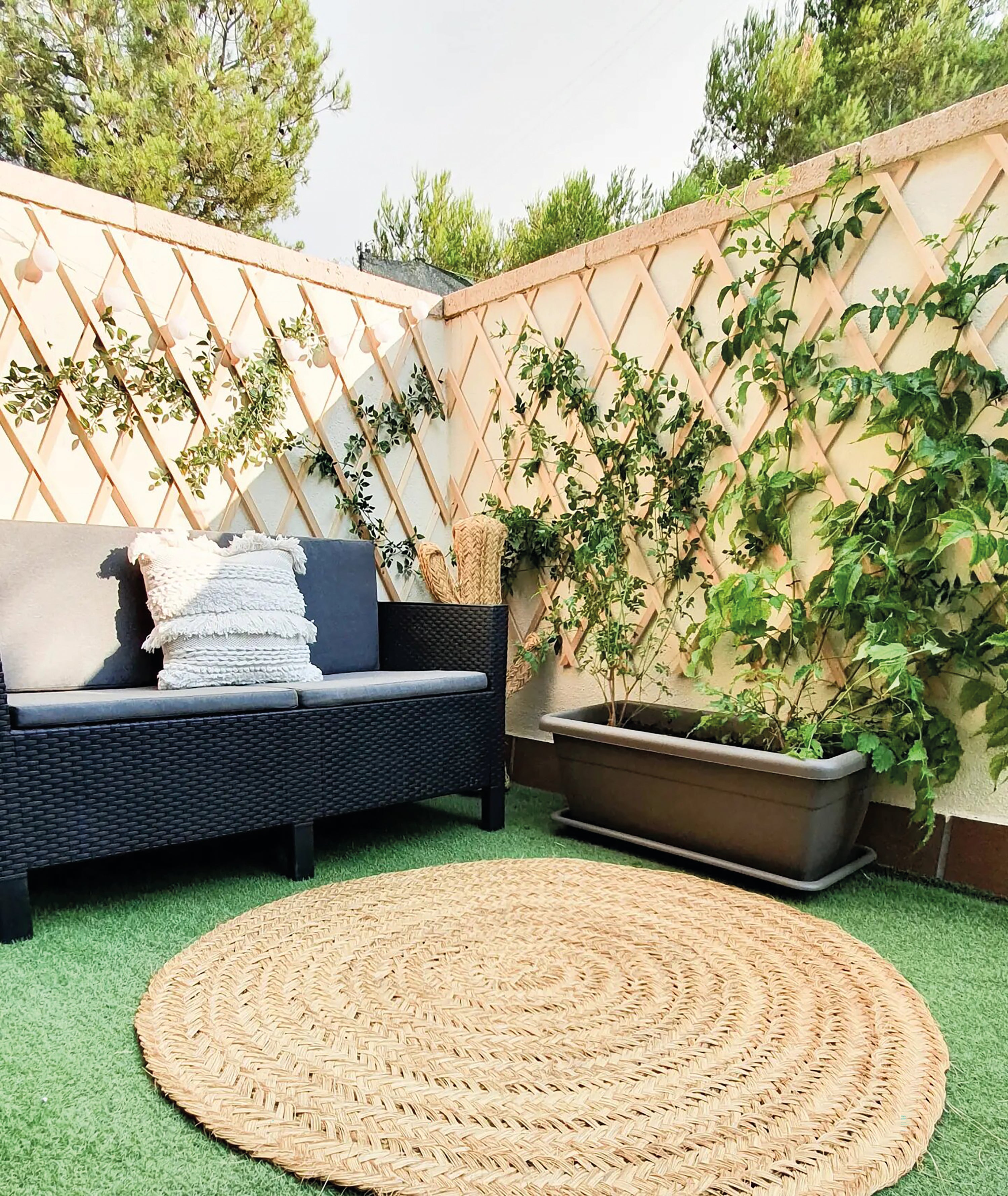 Celosia extensível de madeira TRELLIWOOD Nortene