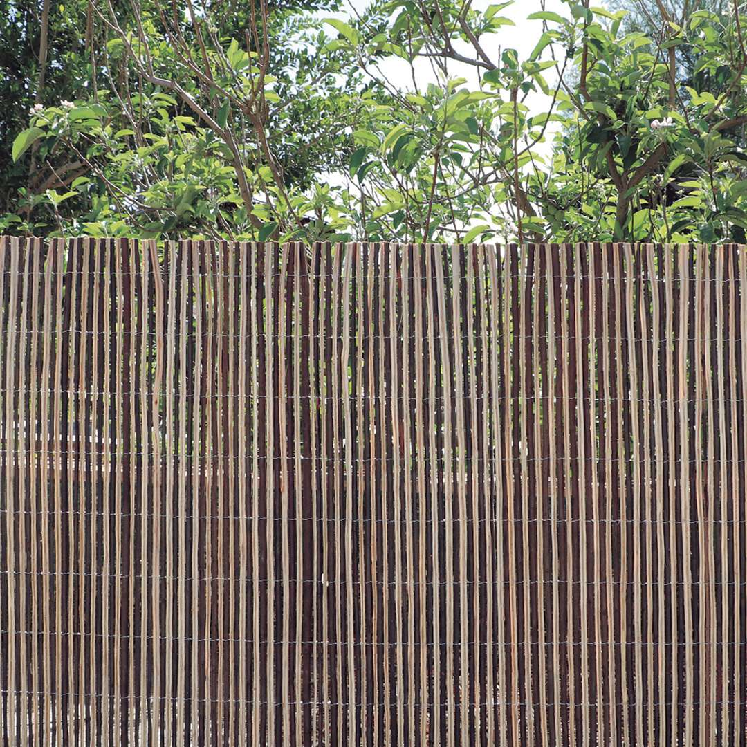 Cañizo de mimbre partido bicolor VIMET DUO Nortene