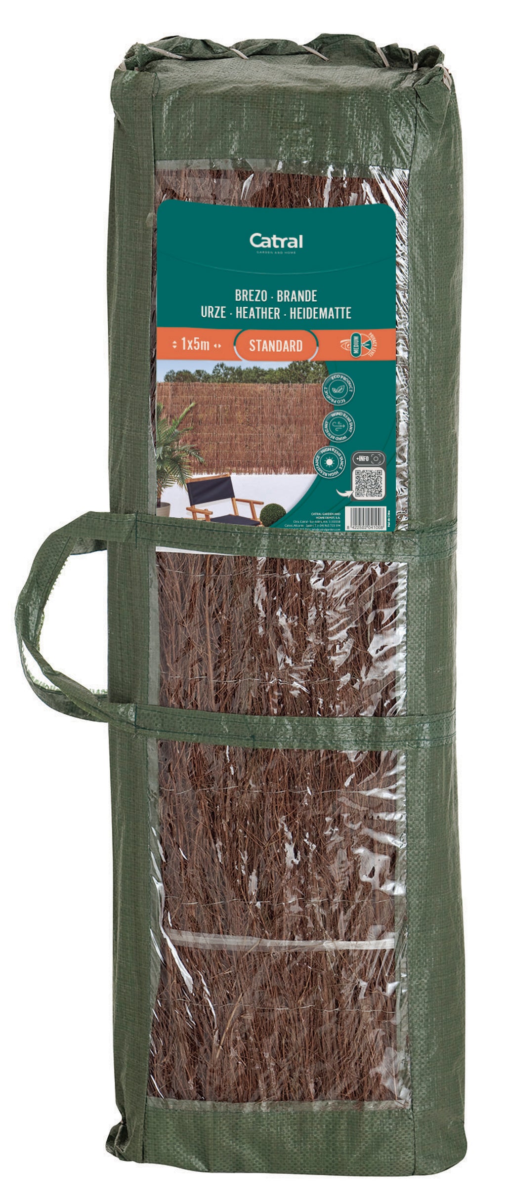 Brezo natural con tallos finos BRUC BASIC Nortene
