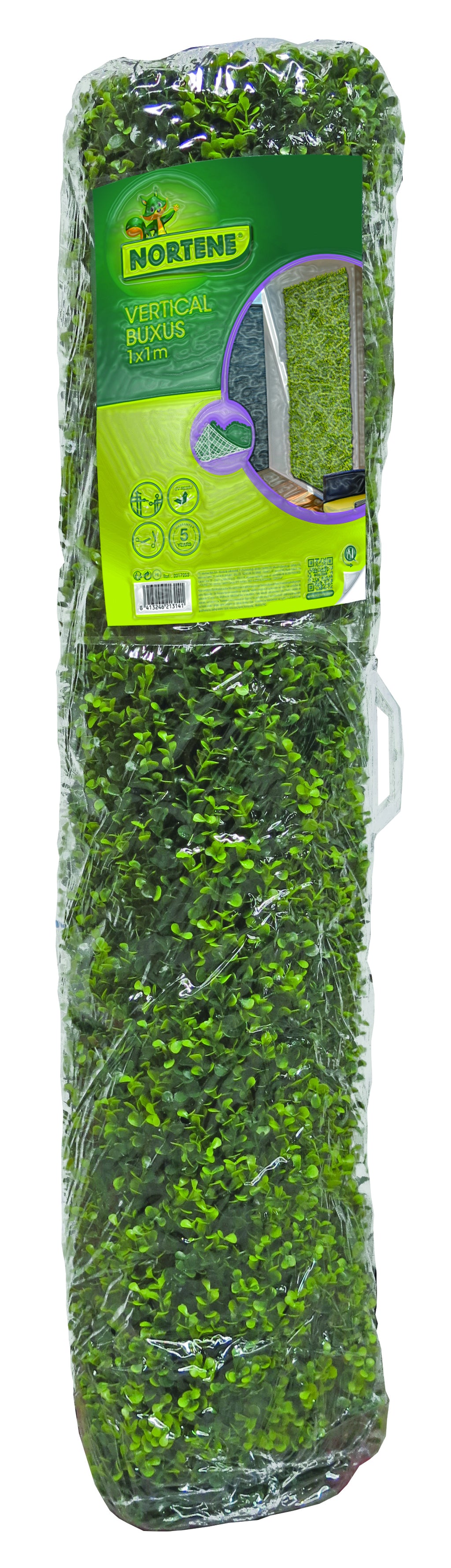 Jardim vertical sintético BUXUS 1 x 1 m Nortene
