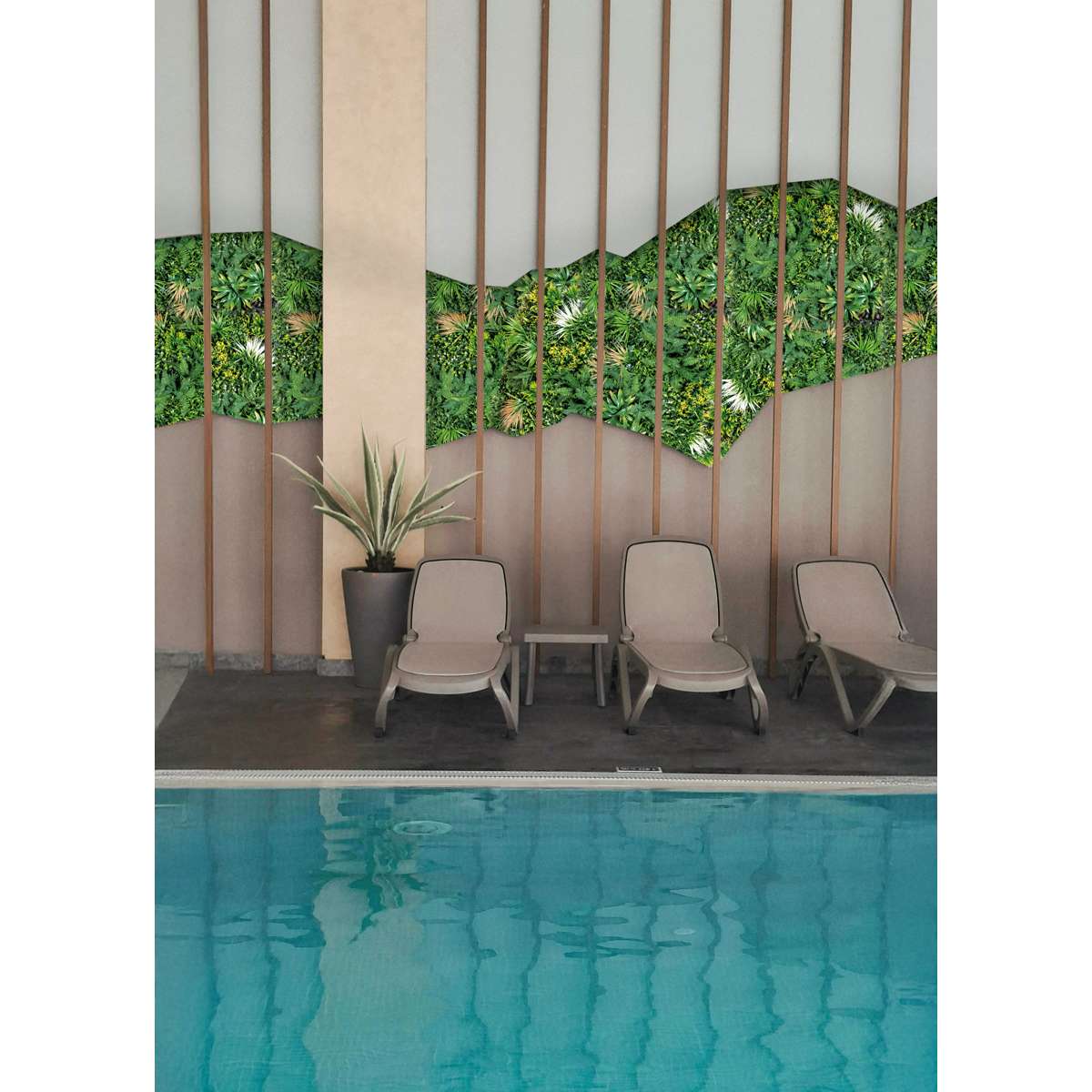 Jardín vertical SAUVAGE 1 x 1 m Nortene