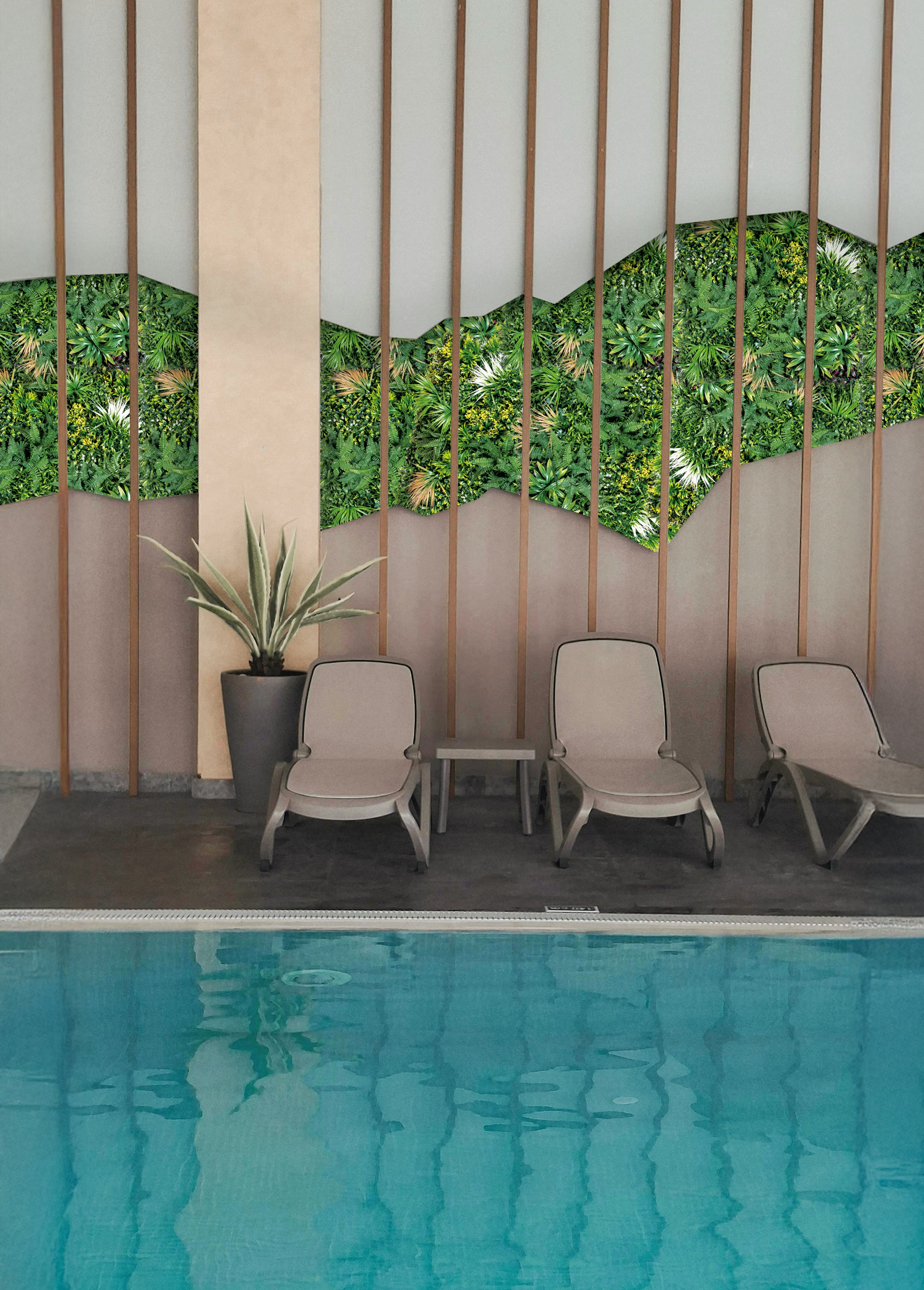 Jardín vertical SAUVAGE 1 x 1 m Nortene