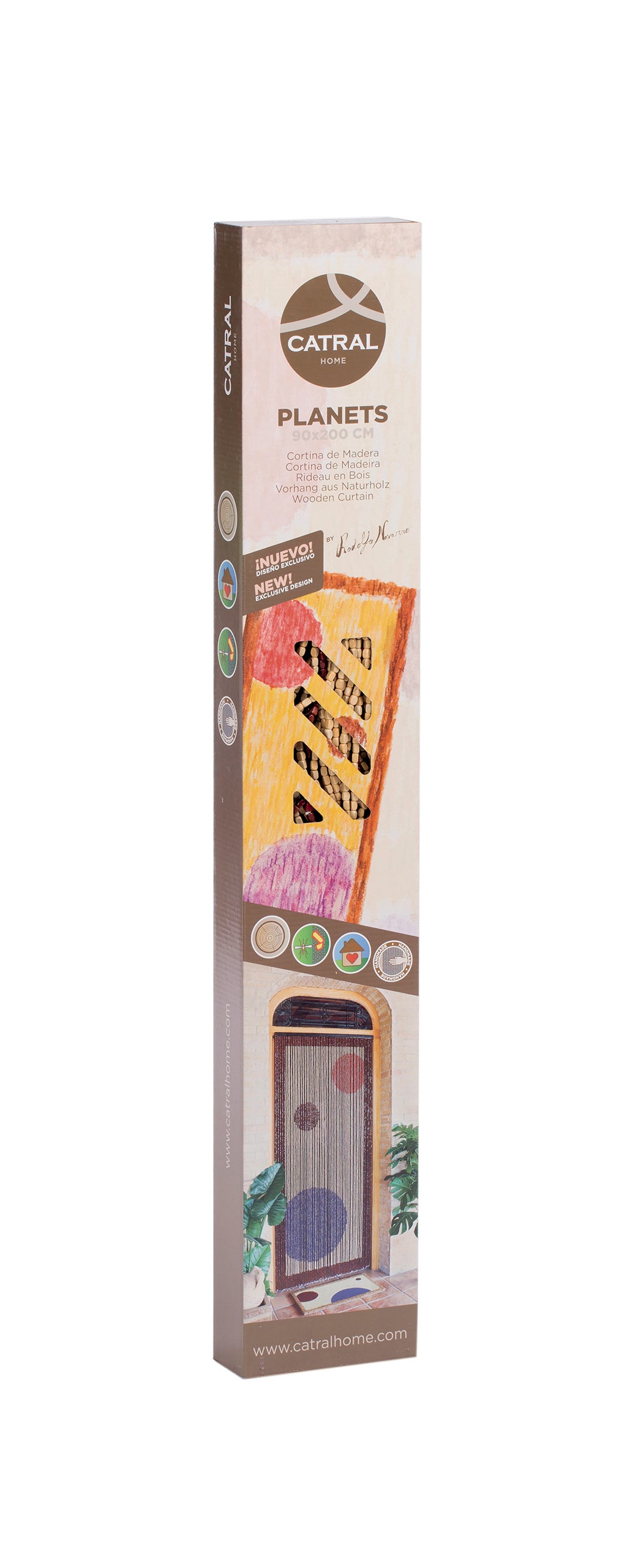Cortina para puerta PLANETS ,9 x 2 m Nortene