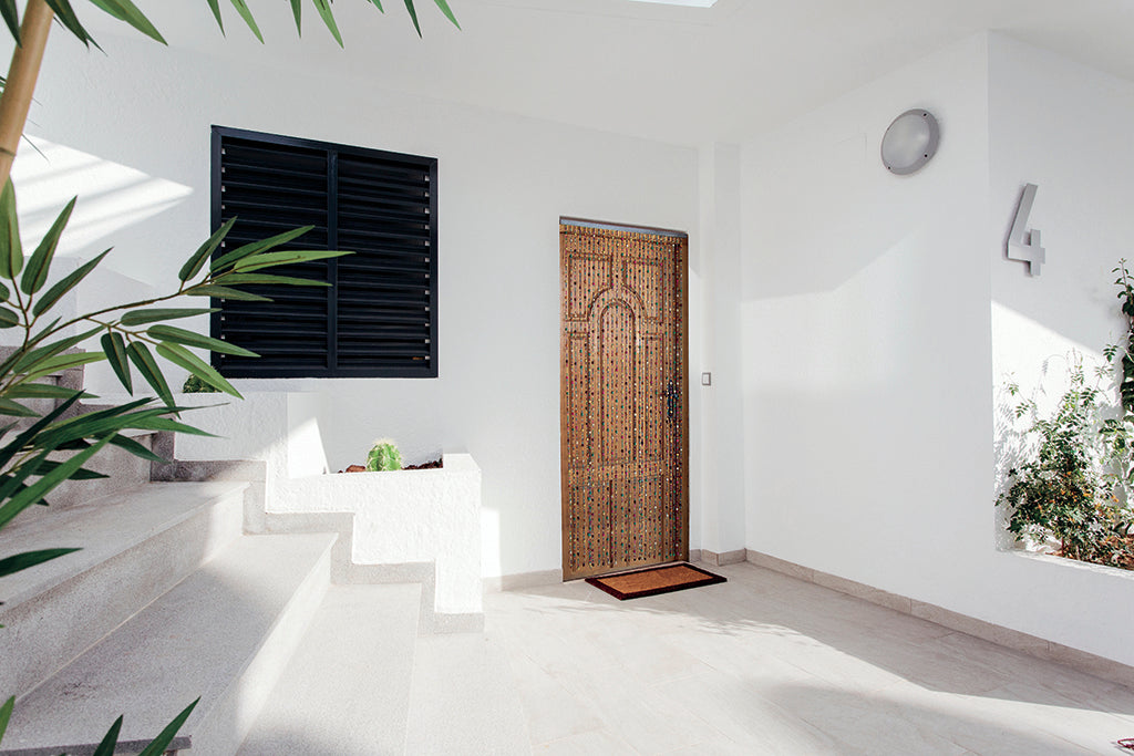 Cortina decorativa de madera JANEIRO 9 x 2 cm Nortene