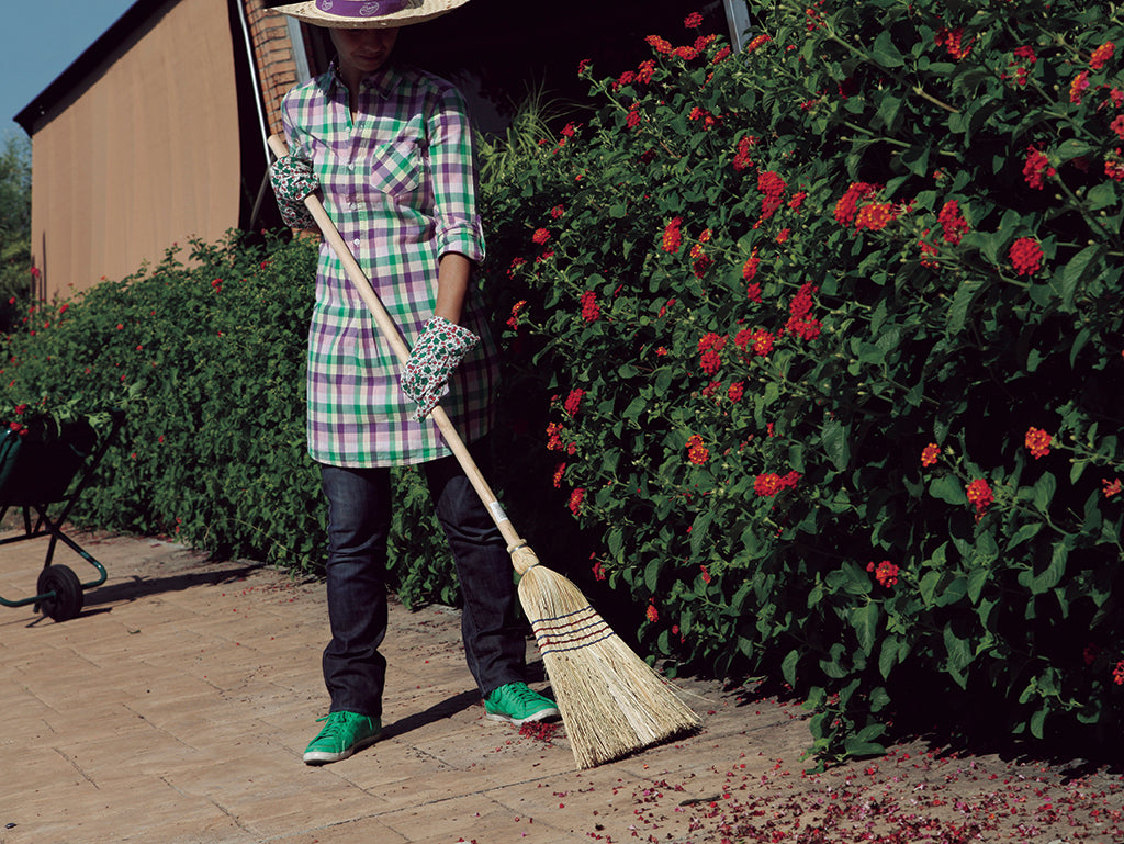 Escoba de mijo BRUSH MILWOOD 135 cm Nortene