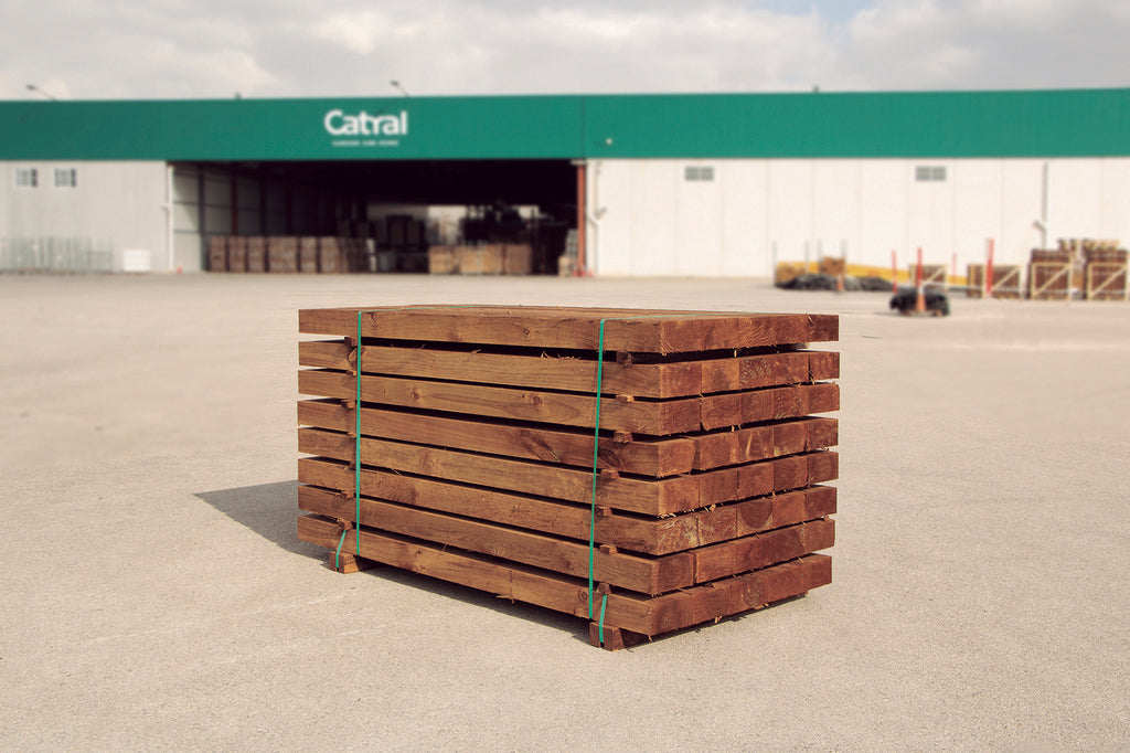 Traviesa de madera LEDA Nortene