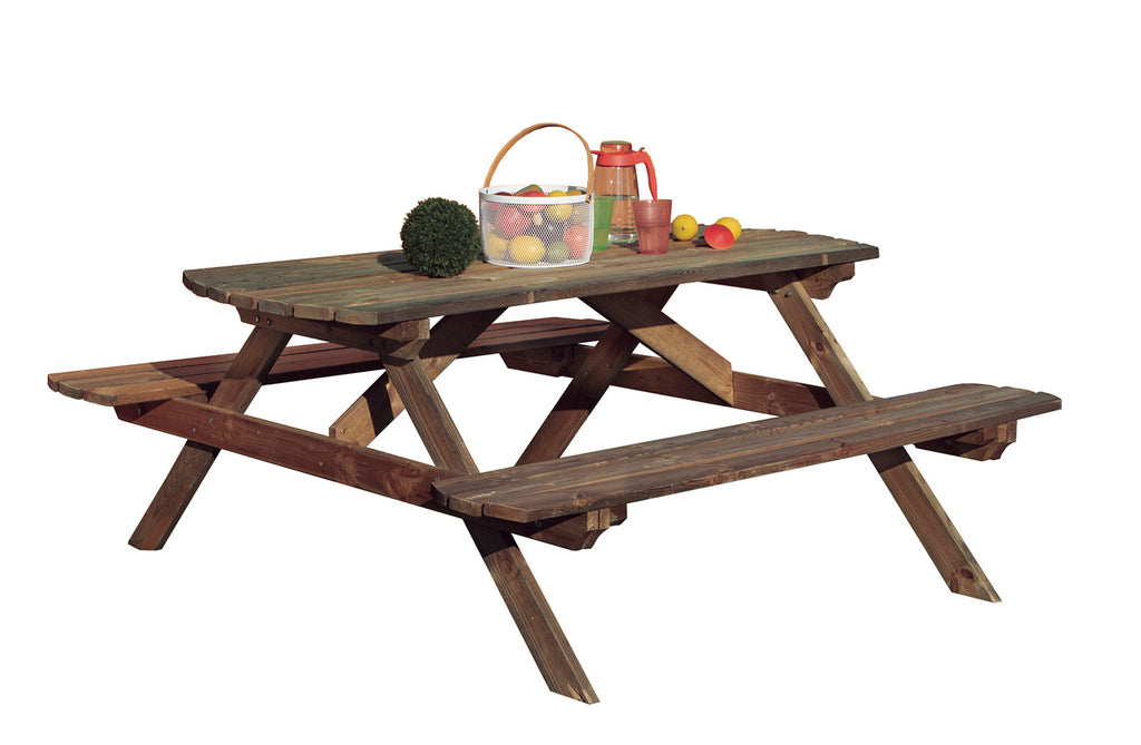 Mesa de picnic basic PICNIC BASIC 172 x 159 x 72 cm Nortene