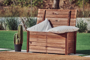 Baul de madera CHESTBOX 0,6 x0 ,5 x 1 m Natural Nortene