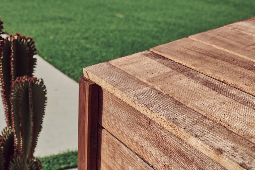 Baul de madera CHESTBOX 0,6 x0 ,5 x 1 m Natural Nortene