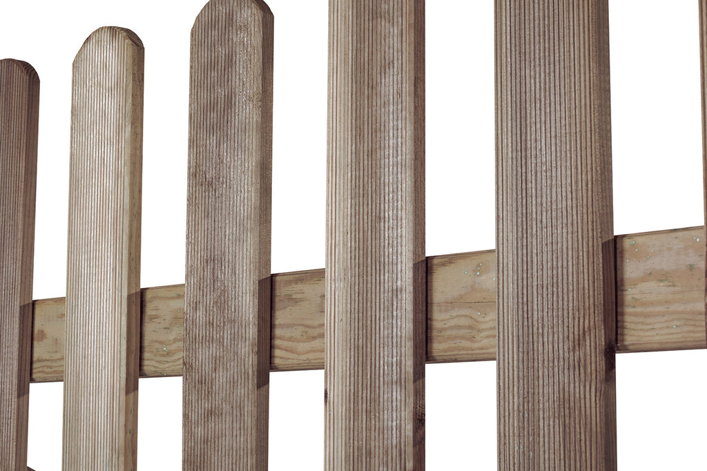 Puerta de valla clásica de madera ATENEA FENCE Nortene