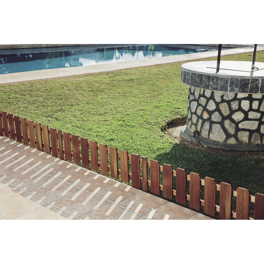 Bordura de madera DARIUS  11 x 45 cm Nortene