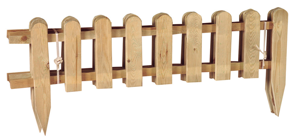 Bordura de madera SIRA BORDER 28 x 11 cm Nortene