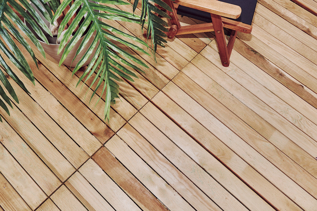 Tarima de madera de pino MAGNAFLOOR Nortene