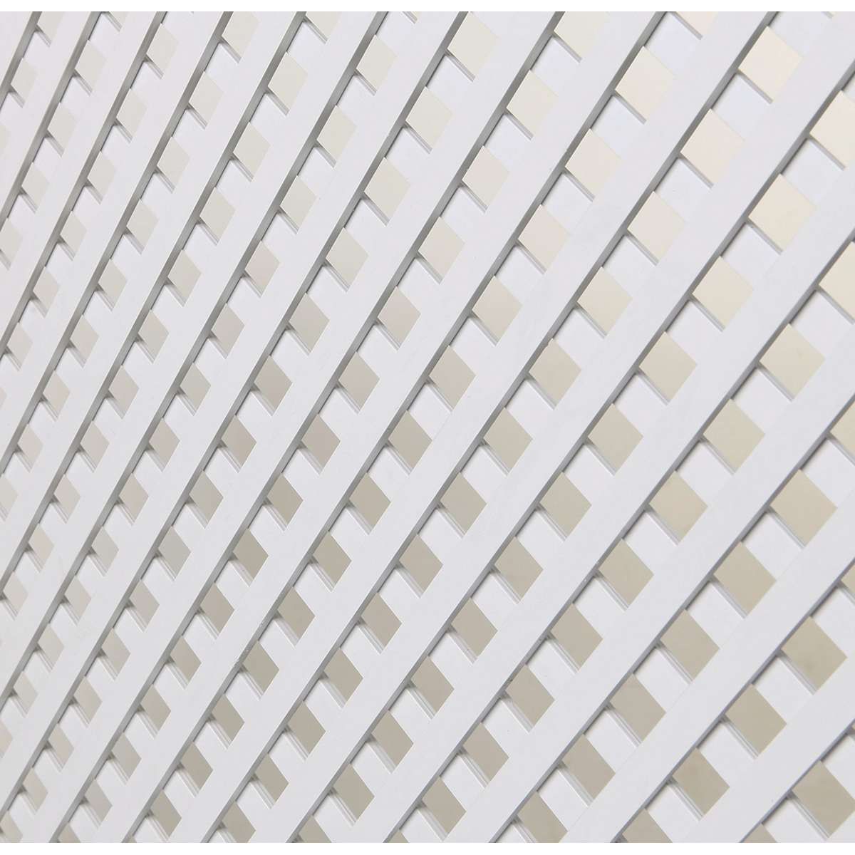 Celosía de PVC 18 mm DECORY QUADRA Nortene