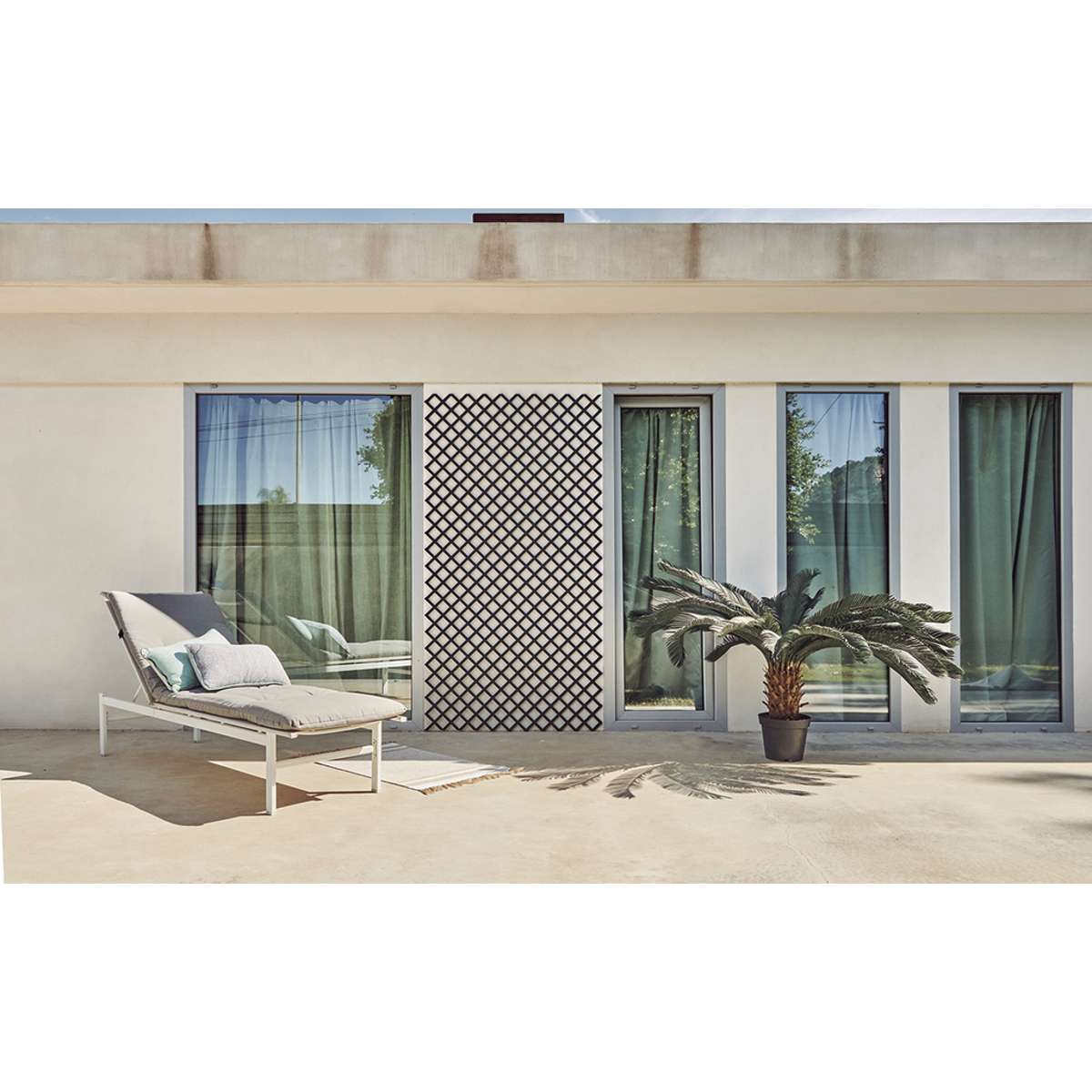 Celosía de PVC 18 mm DECORY QUADRA Nortene