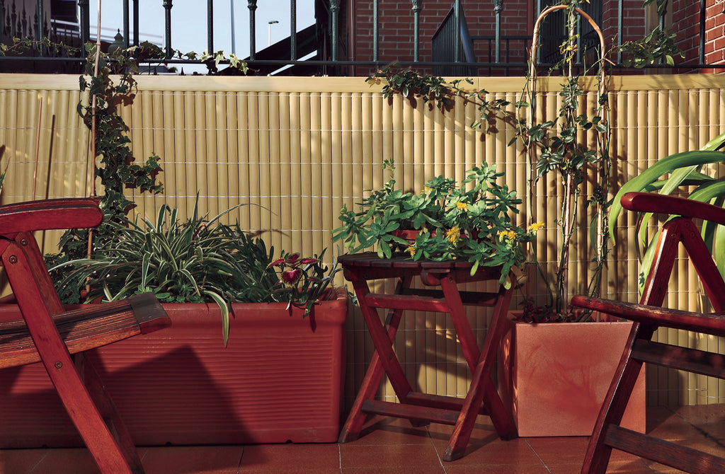 Perfil remate "U" para cerramiento de PVC  CANE PROFILE U Nortene