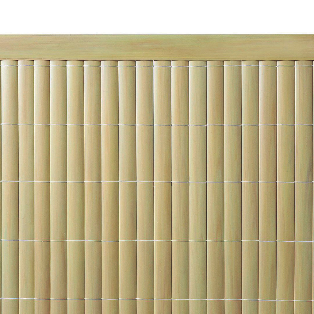 Perfil remate U para cerramiento de PVC  CANE PROFILE U 1,5 m Nortene
