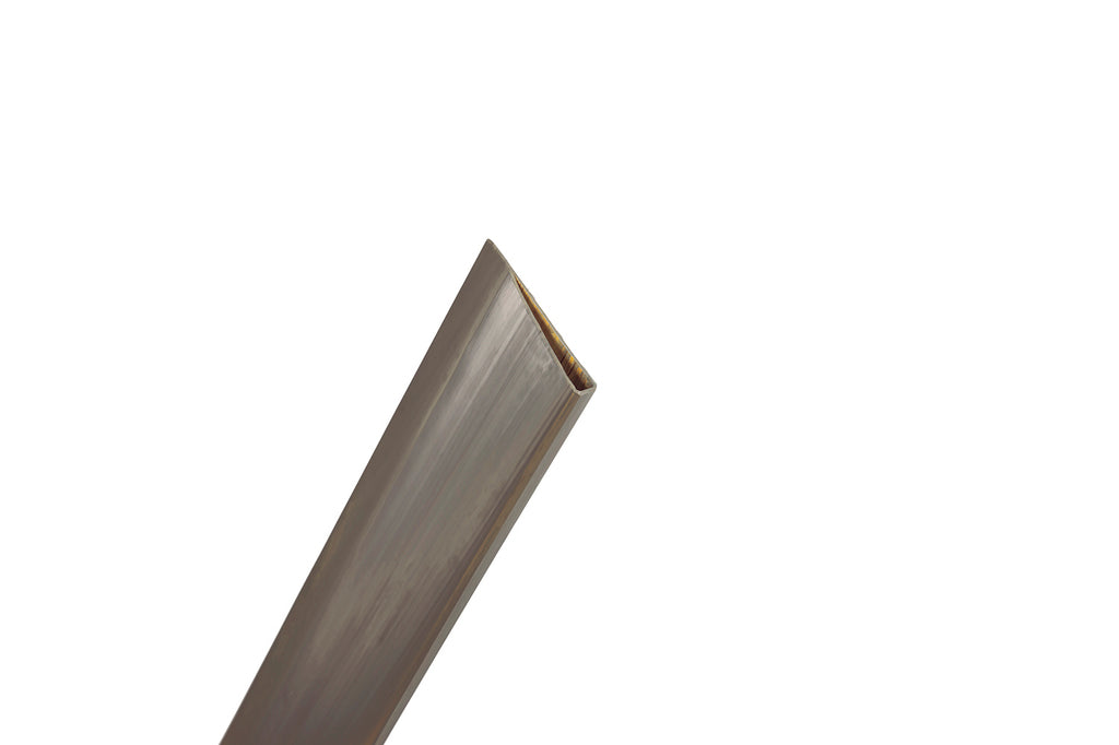 Perfil remate U para cerramiento de PVC  CANE PROFILE U 1,5 m Nortene