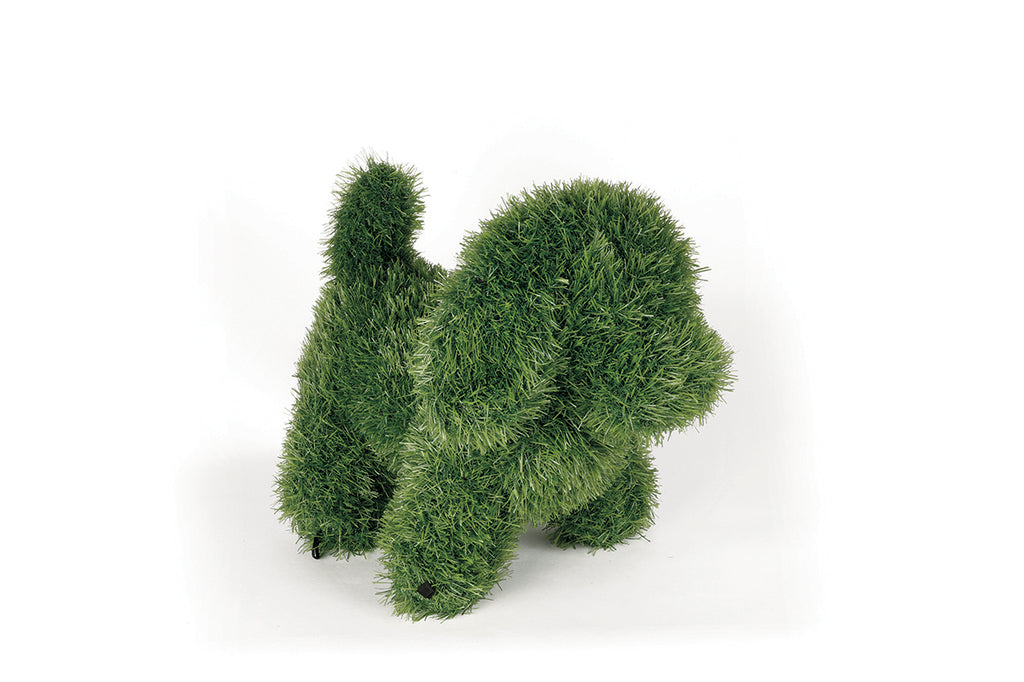 Figura decorativa cão em relva artificial PLUSH BOBBY Nortene