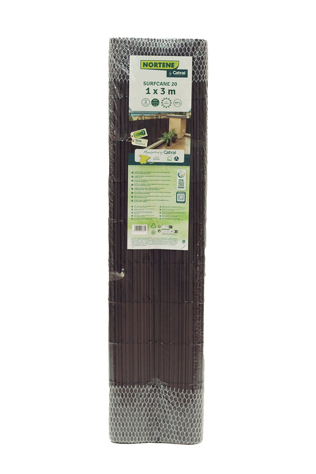 Caniço de PVC de dupla face 19 mm SURFCANE 20 Nortene