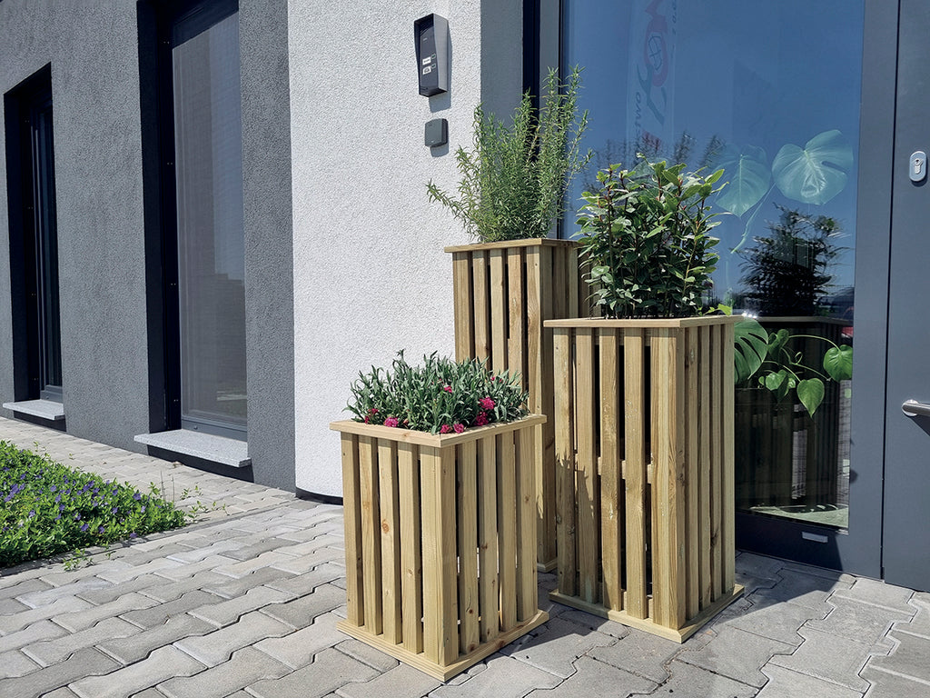 Jardineras de madera