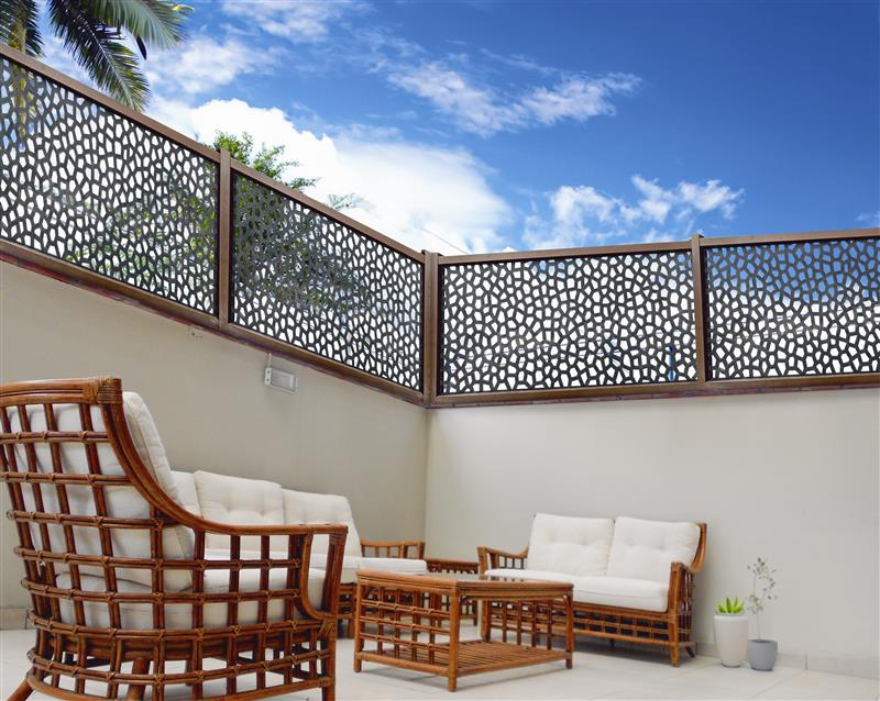 Panel decorativo reciclado MOSAIC REMAKE 1 x 2 m Nortene
