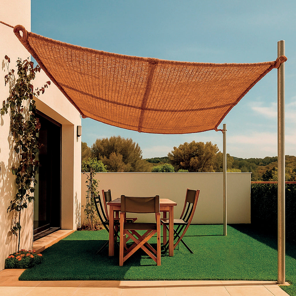 Vela sombreadora de fibra de coco SUNNET KIT COCO Nortene
