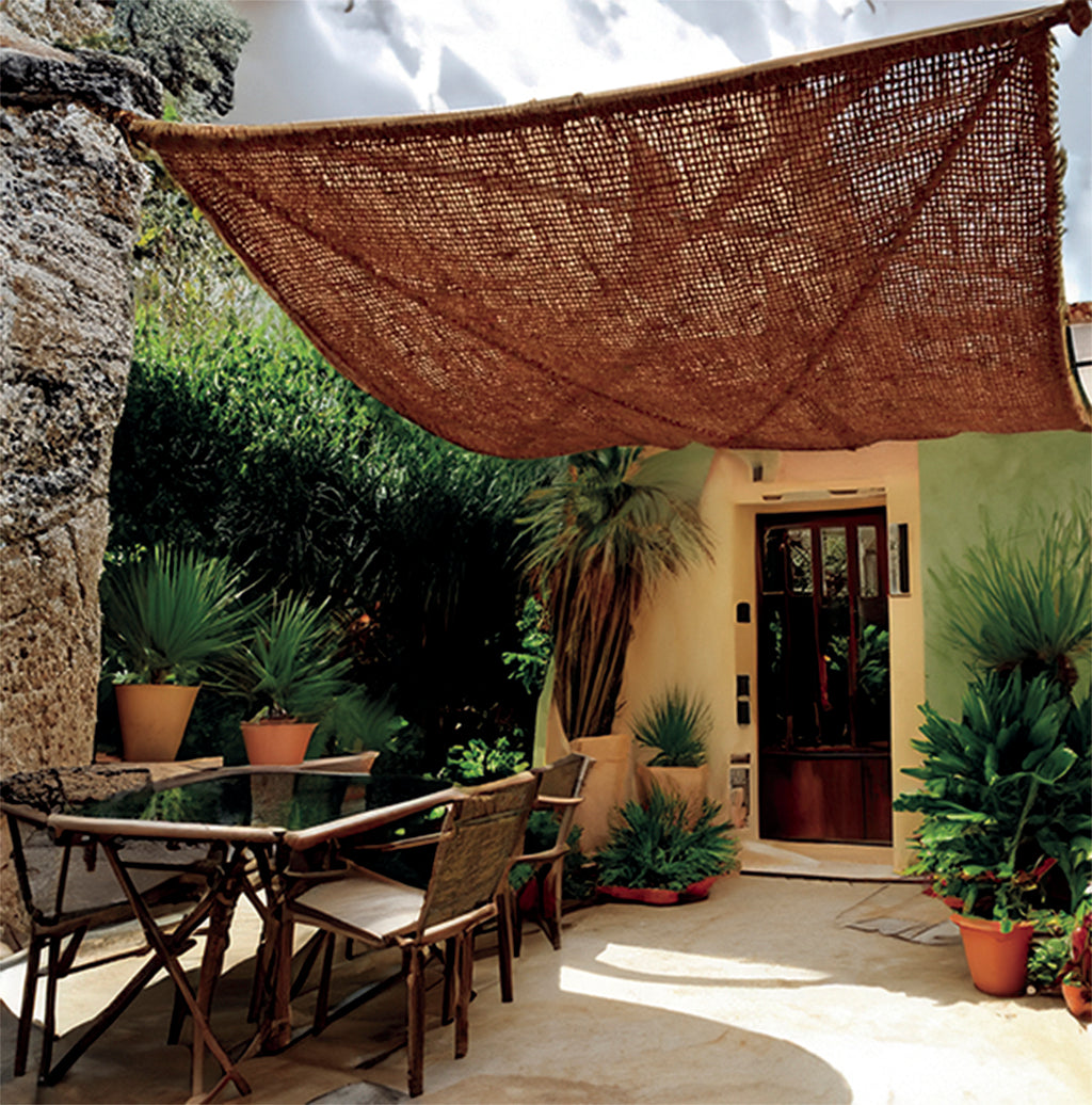 Vela sombreadora de fibra de coco SUNNET KIT COCO Nortene