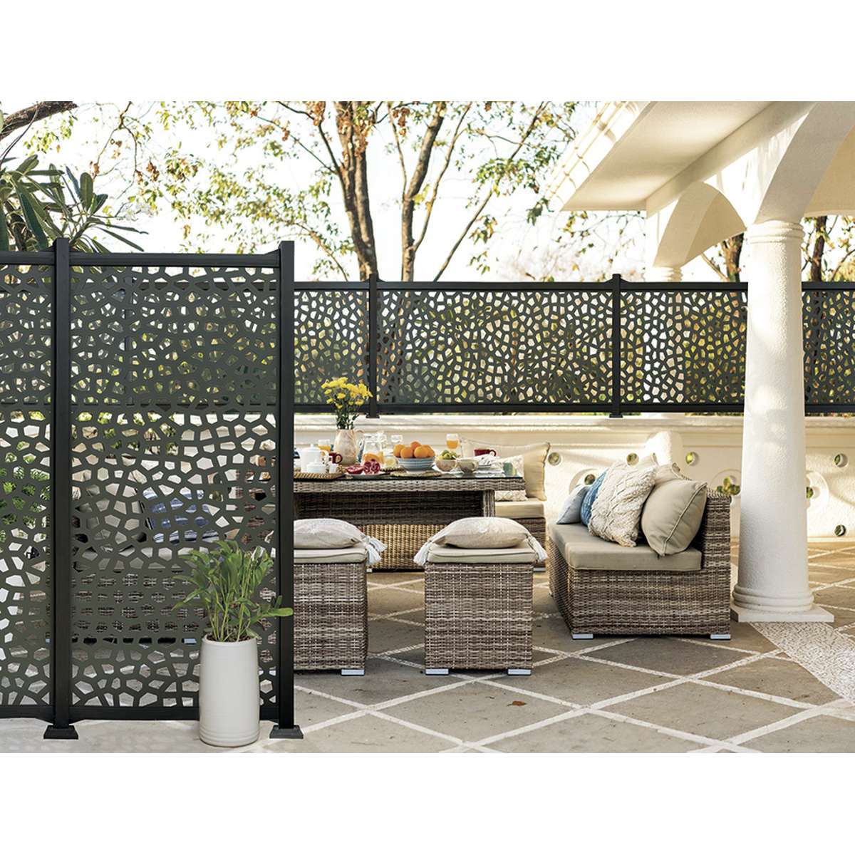 Panel decorativo reciclado MOSAIC REMAKE 1 x 2 m Nortene