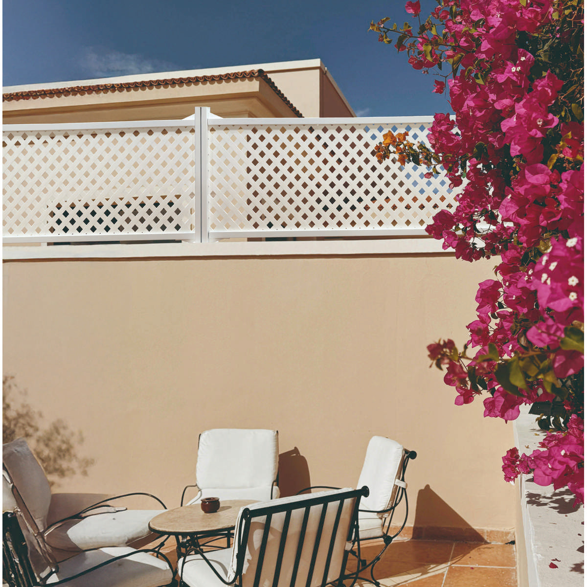 Panel decorativo PRIVAT LITE 0,5 x 2 m Blanco Nortene