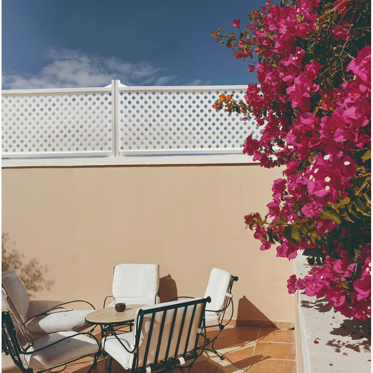 Panel decorativo PRIVAT LITE 0,5 x 2 m Blanco Nortene