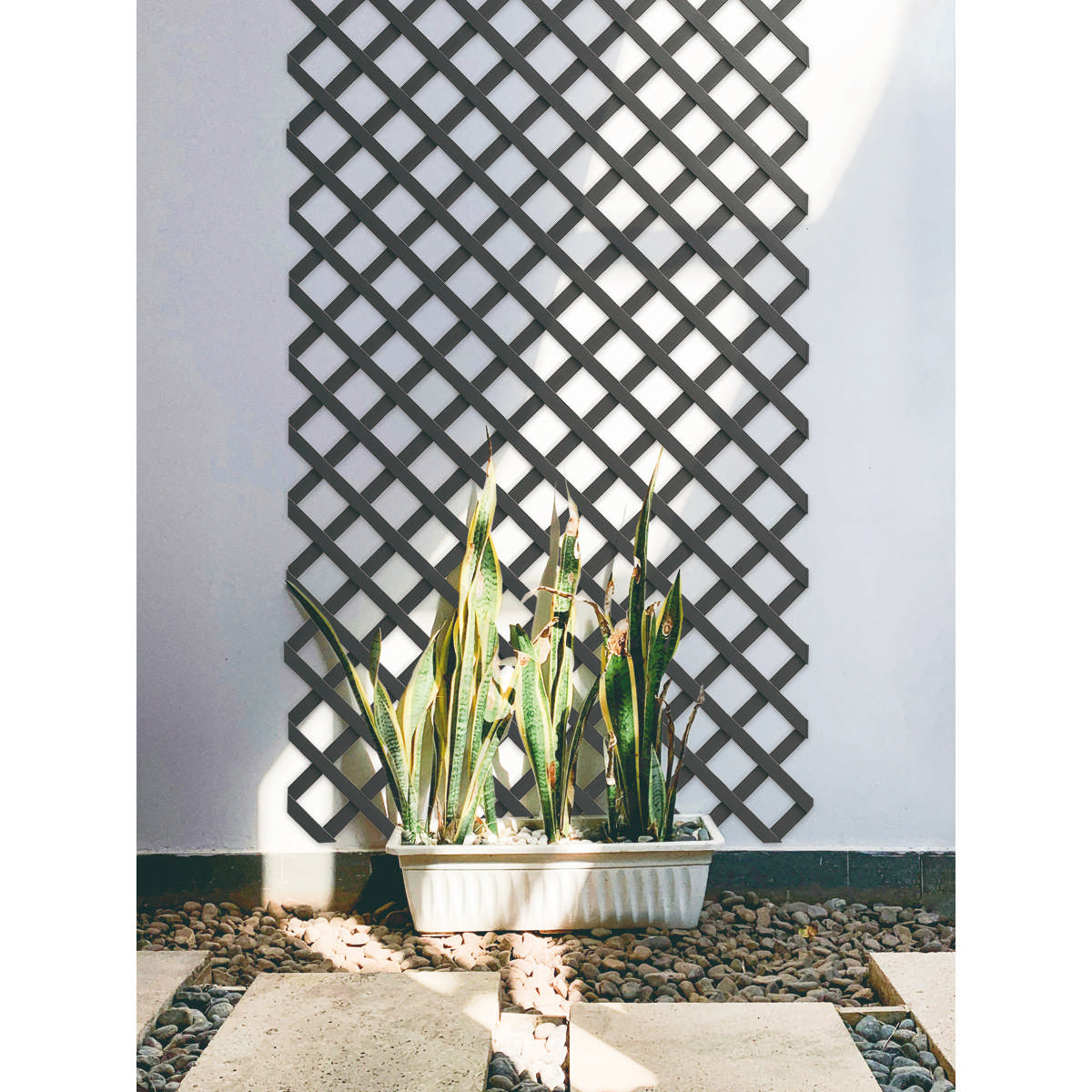Celosía de PVC 18 mm DECORY QUADRA Nortene