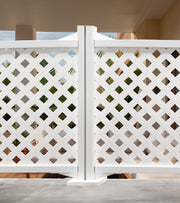 Poste de aluminio para Privat lite ALUPOST FINO 1,975 x 0,3 m Nortene