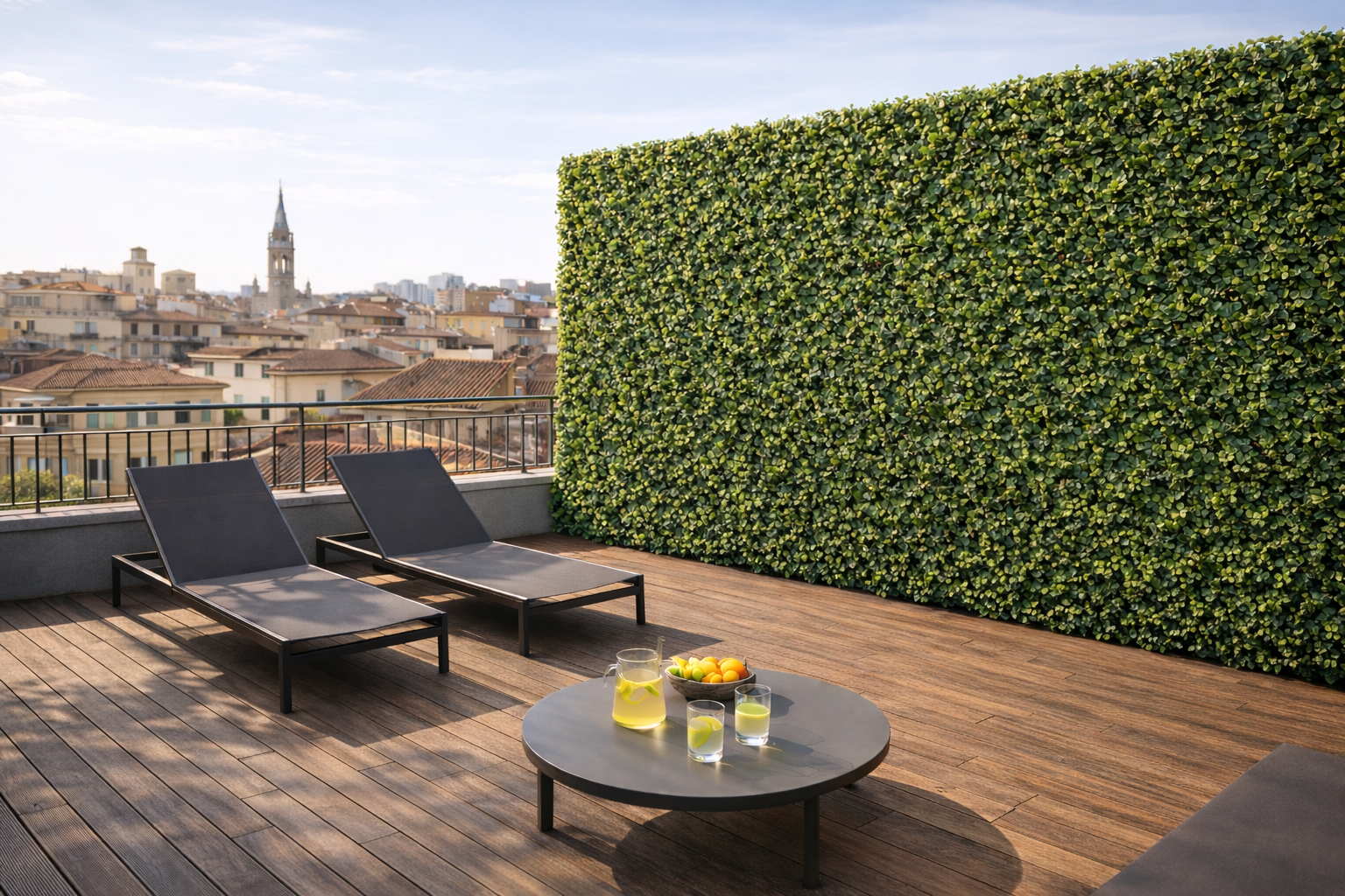 Jardín vertical sintético LAURO 1 x 1 m Nortene