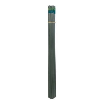 Tutor acero plastificado STEEL PLAST Ø 11 mm x 1,2 m Verde Nortene