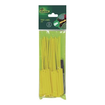 Pack 40 Etiquetas Plasticas Y Rotulador Tree Label 10.7 Cm NORTENE